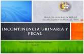 Incontinencia Urinaria y Fecal