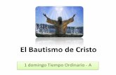 El bautismo de Cristo - A