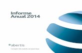 Informe anual 2014 Grup Abertis (català)