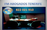 FM Abogados en Tenerife: diez pasos para conseguir su indemnización en accidente de tráfico