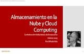 Almacenamiento en la Nube y Cloud Computing