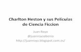 Charlton Heston y sus películas de ciencia ficcion