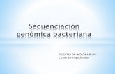 Secuenciación genómica bacteriana