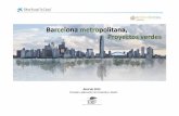 Barcelona metropolitana, proyectos verdes