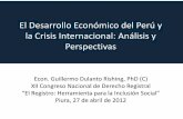Desarrollo económico Perú