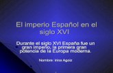 El imperio Español en el siglo XVI