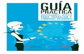 Guía práctica para estudiar en Europa y trabajar en instituciones europeas