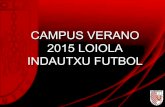 Campus Loiola Indautxu Fútbol 2015