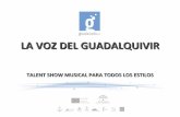 Concurso La voz del Guadalquivir