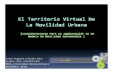 El Territorio Virtual de la Movilidad Urbana