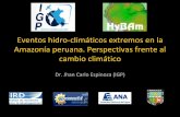 Eventos hidro-climáticos extremos en la Amazonía peruana. Perspectivas frente al cambio climático