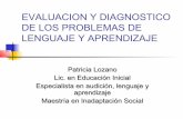 Evaluacion y diagnóstico de los Problemas de Lenguaje y Aprendizaje