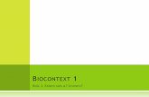 Biocontext 1. bloc_1