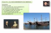 Tema 7.1.  el descubrimiento de américa.curso 2012-13