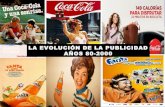 Evolución de la publicidad: Años 80-2000