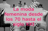 La moda desde los 70 en España