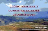 Cómo analizar y comentar paisajes geográficos