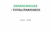 10.  Democracias y totalitarismos (1º bachillerato).