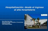 Hospitalización  Sesion Clinica 16 junio  Rosa Cano Mora 2009