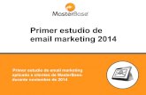 Estudio de marketing MasterBase noviembre 2014