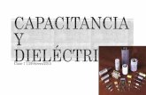 Clase 7 capacitancia y dielectricos