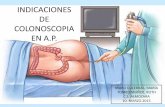 (2015-3-10)indicaciones de colonoscopia en ap (ppt)