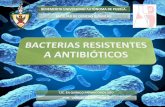 Bacterias resistentes a los antibióticos  presentacion