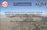 Sistema de Fallas Iquipi Clavelinas: Zona de Transición cortical e implicancias para el emplazamiento de depósitos minerales