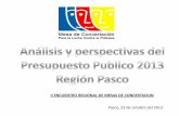 Analisis y perspectivas del pp 2013   region pasco