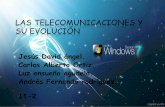 Las telecomunicaciones y su evolución