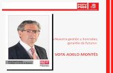 Presentación Adelo Montés | PSPV-PSOE Requena