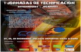 I JORNADAS DE TECNIFICACIÓN cartel