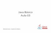 Curso Java Básico - Aula 03