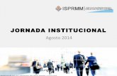 Jornada institucional agosto 2014  presentacion