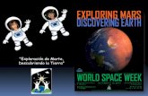 La Alimentación Espacial en un viaje al planeta Marte por los niños del Grupo de Aficionados de Astronomía de Araure