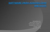 Software para administrar archivos