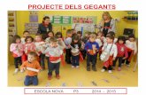 Projecte Gegants P3 Escola Nova Cervello