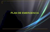 Intruccion plan de emergencia