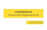 Conferencia Innovación Organizacional