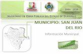San Juan del Río - Inventario de Obra Pública 2004 - 2010