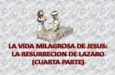 LOS MILAGROS DE JESUS "LA RESURRECCION DE LAZARO" (Parte 4)