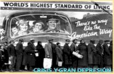 Crisis del 30 y  Gran Depresión