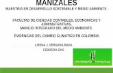 EVIDENCIAS DEL CAMBIO CLIMATICO EN COLOMBIA