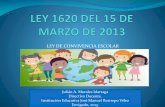 Presentacion Ley 1620 del 15 de marzo de 2013ppt