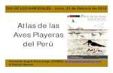 Presentación Atlas Playeras del Perú (Día de los Humedales 2015)