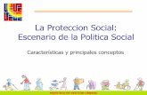 Proteccion social escenario de la politica social. Roberto Ortegon