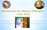 Invitacion a Participar en el Ministerio de Musica Solo Dios