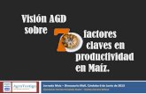 MAIZ : Visión AGD sobre 7  factores claves en la productividad
