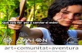 Avalon Sustainability School - Dossier Campaments 2013