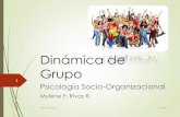Dinámica de grupo   psicología socio-organizacional
